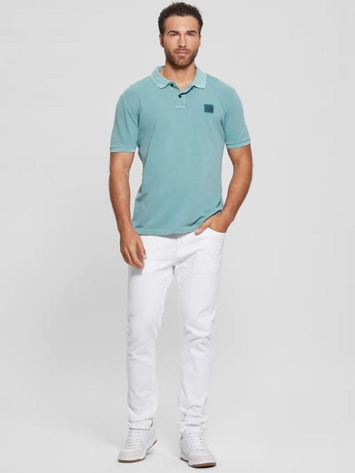 Guess Eco Washed Polo Verzi | GUESS-SN31084