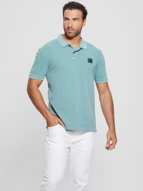 Guess Eco Washed Polo Verzi | GUESS-SN31084