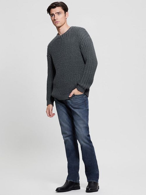 Guess Eco Wool-Blend Grayson Sweater Gri | GUESS-SN30895