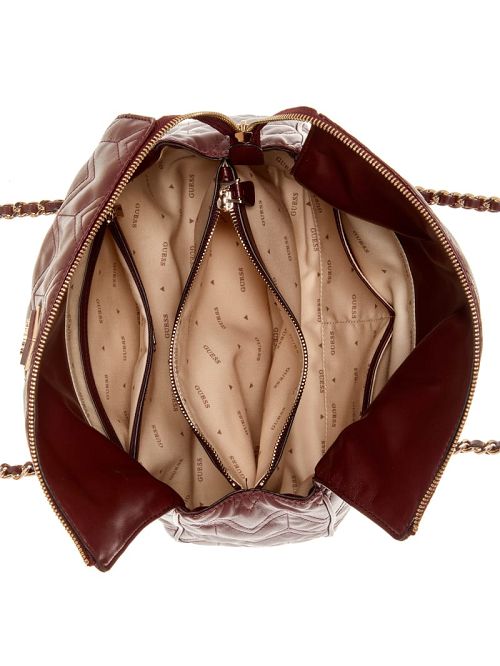 Guess Eda Quilted Satchel Rosii | GUESS-SN29062
