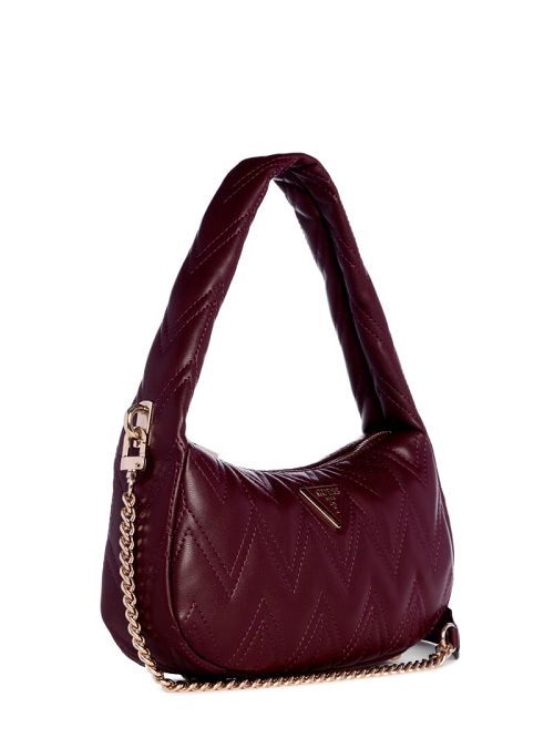 Guess Eda Top-Zip Shoulder Bag Rosii | GUESS-SN28703