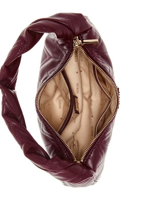 Guess Eda Top-Zip Shoulder Bag Rosii | GUESS-SN29059