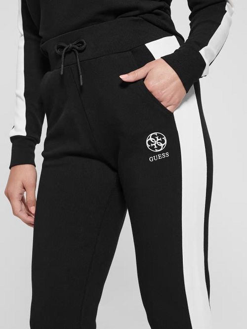 Guess Eléa Signature Joggers Negrii | GUESS-SN28457