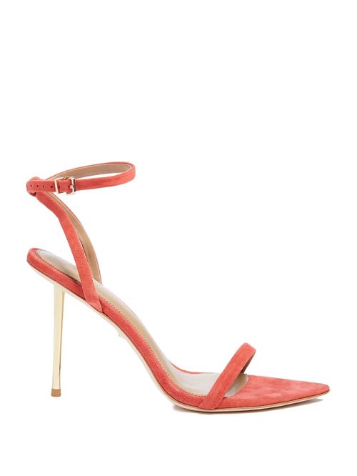 Guess Elsa Suede Sandal Portocalii | GUESS-SN29818