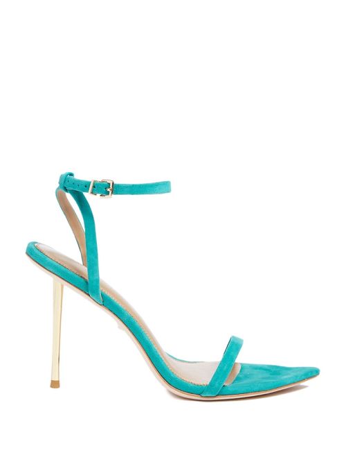 Guess Elsa Suede Sandal Verzi | GUESS-SN29824