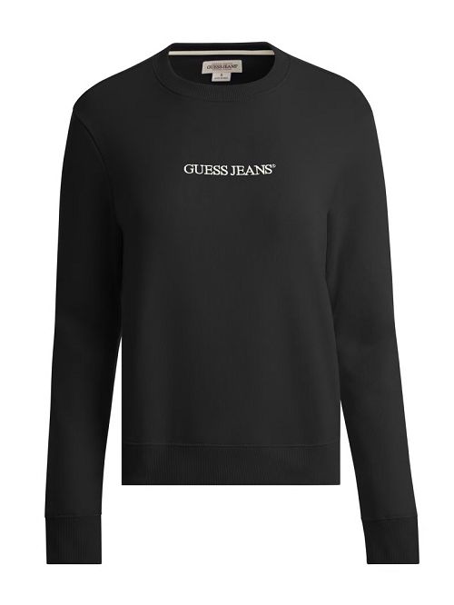 Guess Embroidered Logo Sweatshirt Negrii | GUESS-SN27731