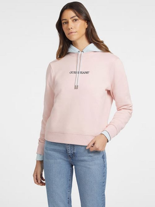 Guess Embroidered Logo Sweatshirt Roz | GUESS-SN27666