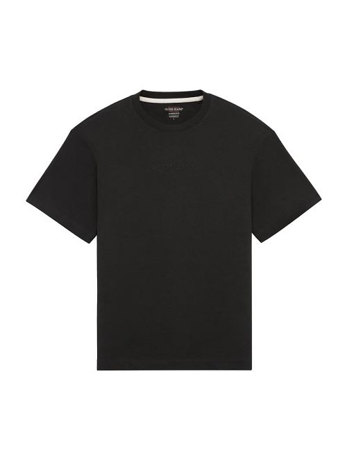 Guess Embroidered Logo Tee Negrii | GUESS-SN30597