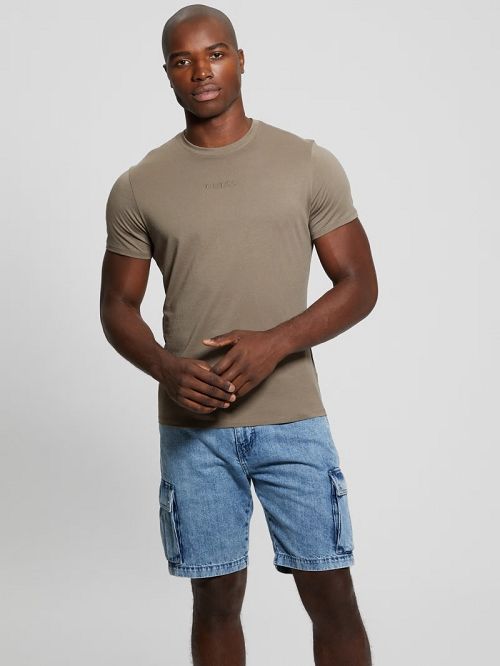 Guess Embroidered Signature Tee Maro | GUESS-SN30700