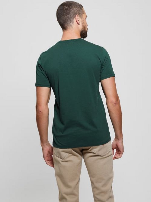 Guess Embroidered Signature Tee Verzi | GUESS-SN30590