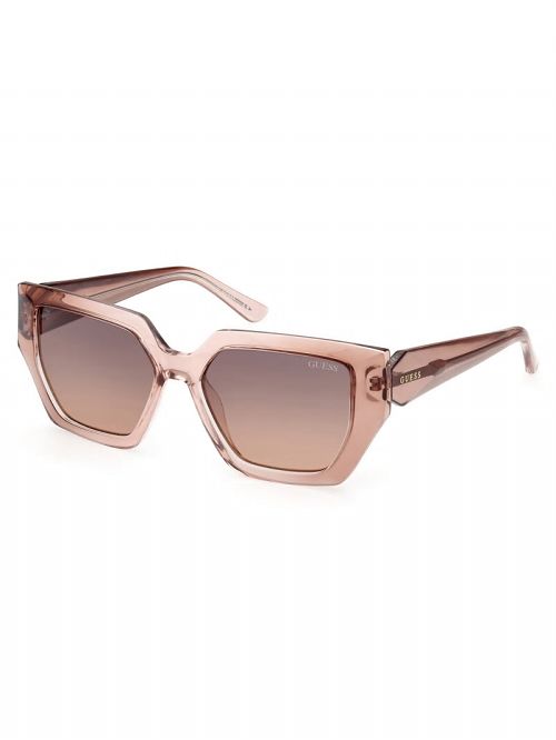 Guess Emilia Geometric Plastic Sunglasses Maro | GUESS-SN30069