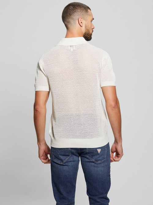 Guess Eric Herringbone Polo Albi | GUESS-SN31105