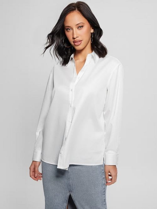 Guess Erica Oversized Top Albi | GUESS-SN27560