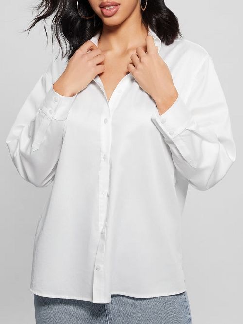 Guess Erica Oversized Top Albi | GUESS-SN27560
