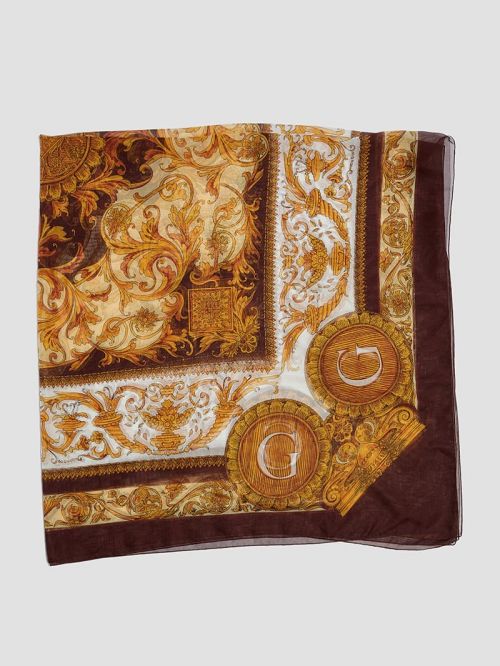 Guess Eryn Sheer Silk Scarf Maro | GUESS-SN30194