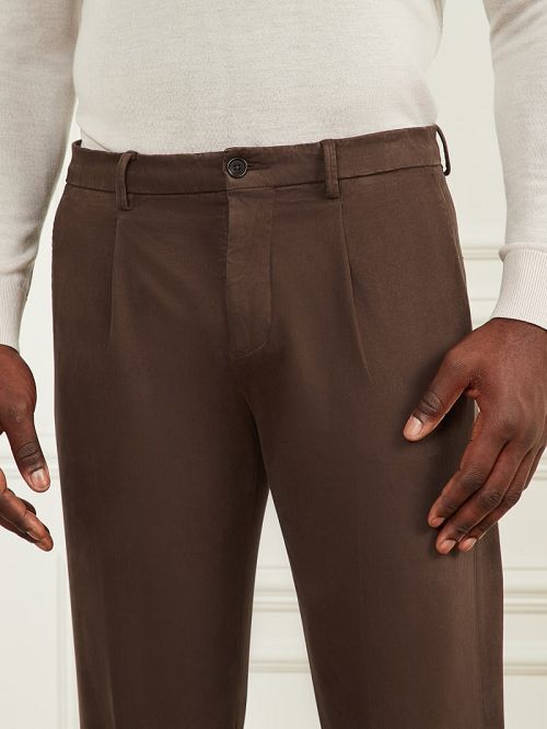 Guess Ethan Twill Roll-Up Chino Pant Maro | GUESS-SN31416