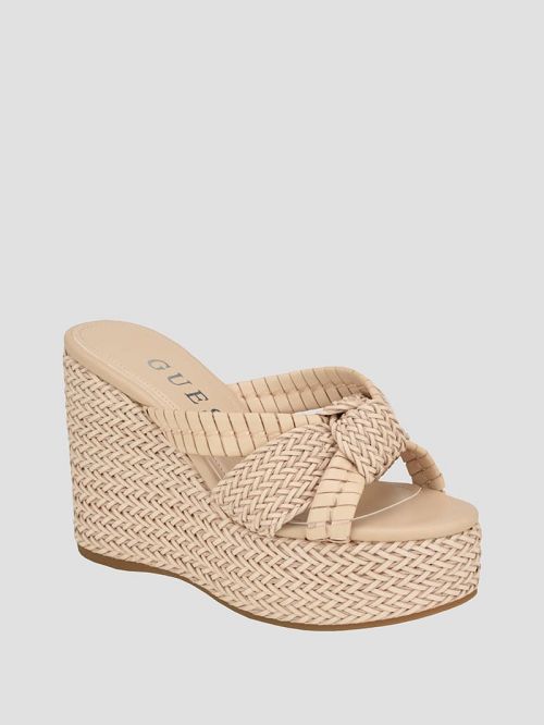 Guess Eveh Knot Wedges Bej | GUESS-SN29749