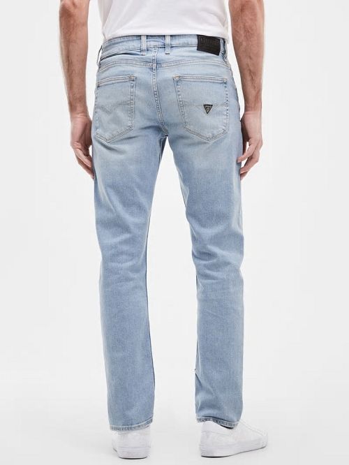Guess Faded Tapered Jeans Albastri | GUESS-SN30366