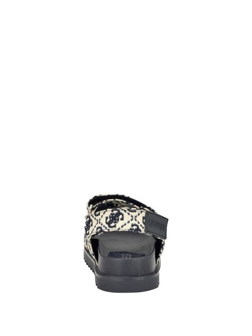 Guess Fadey Signature Sandals Albastri | GUESS-SN29714