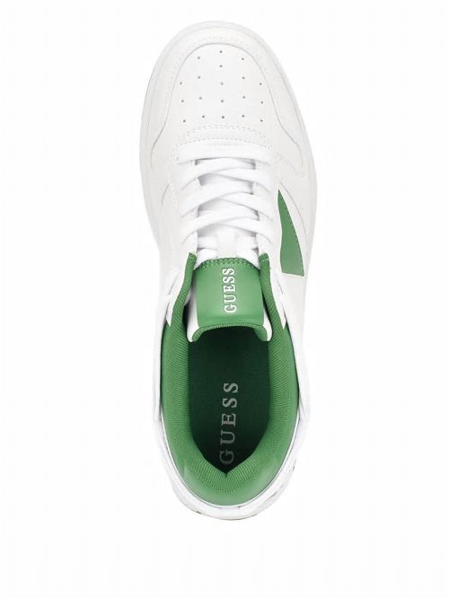 Guess Fenik Triangle Low-Top Sneakers Verzi | GUESS-SN31888