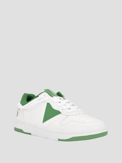 Guess Fenik Triangle Low-Top Sneakers Verzi | GUESS-SN31888