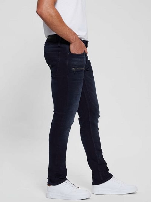 Guess Finnley Straight Denim Jeans Albastri | GUESS-SN30457