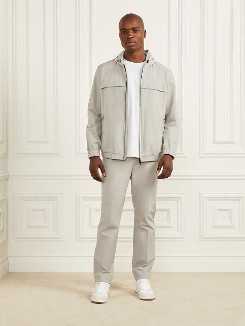 Guess Formal Performance Hooded Jacket Gri | GUESS-SN30728