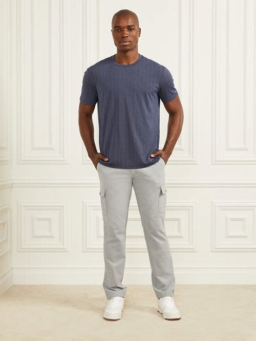Guess Formal Performance Shirt Albastri | GUESS-SN31182