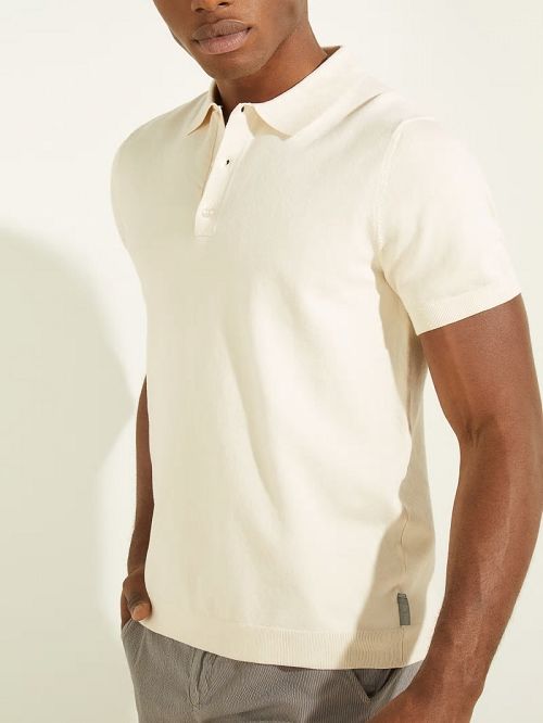 Guess Formal Performance Sweater Polo Albi | GUESS-SN30963