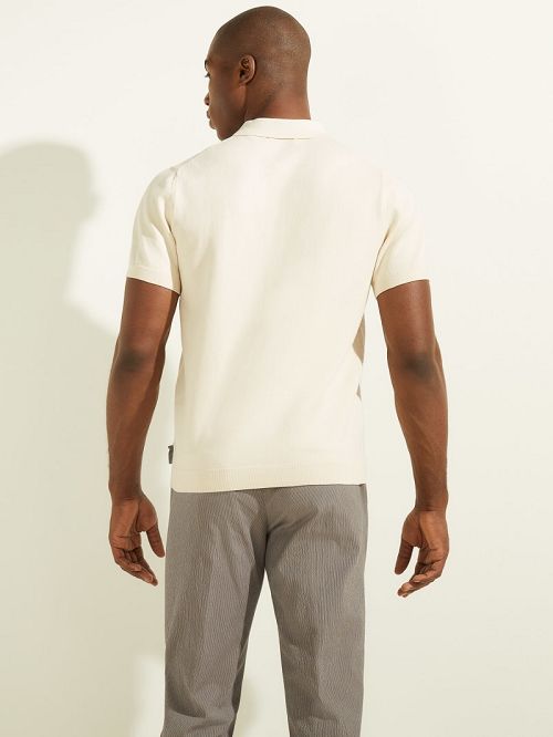 Guess Formal Performance Sweater Polo Albi | GUESS-SN30963