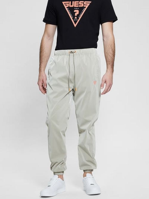 Guess Franzis Coated Joggers Gri | GUESS-SN31472