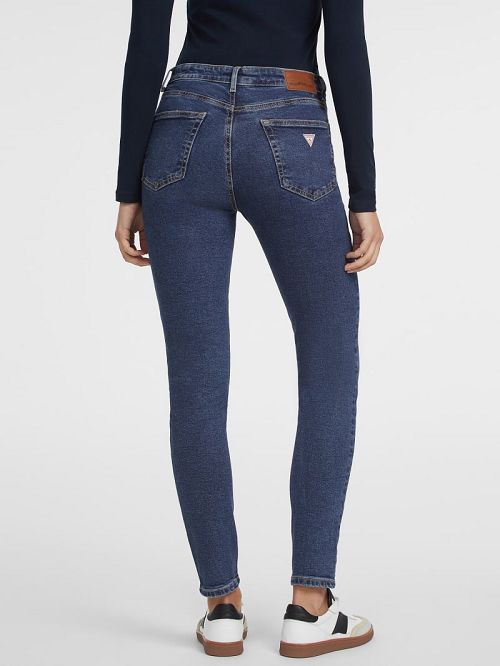 Guess G05 High-Rise Skinny Jeans Albastri | GUESS-SN26585