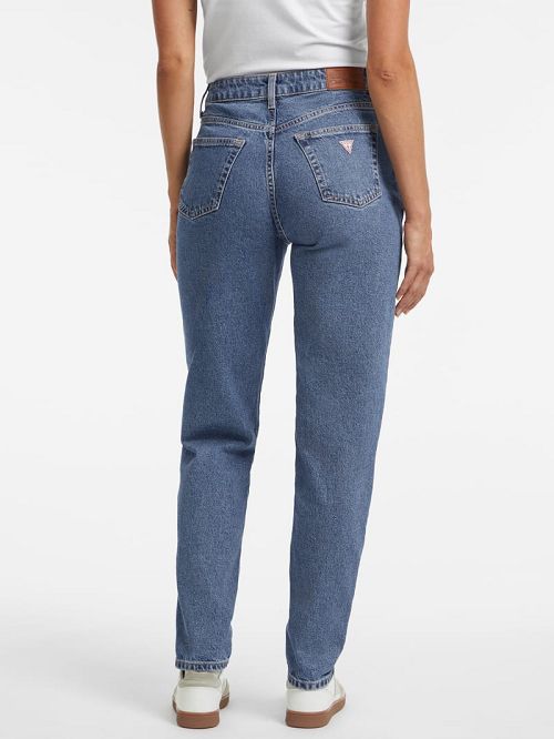 Guess G06 Mom Jeans Albastri | GUESS-SN26572