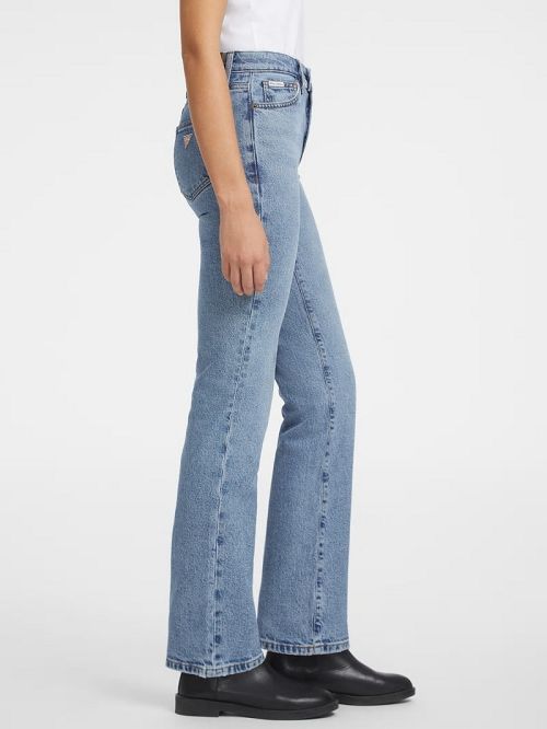 Guess G08 Mid-Rise Straight Jeans Albastri | GUESS-SN26626