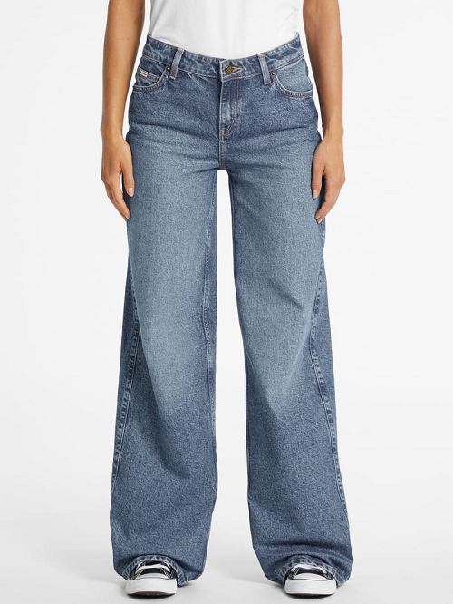 Guess G11 Wide-Leg Jeans Albastri | GUESS-SN26606