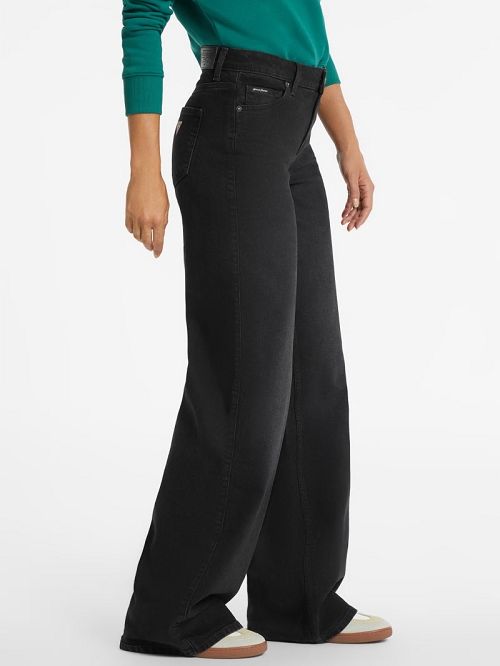 Guess G11 Wide-Leg Jeans Negrii | GUESS-SN26562