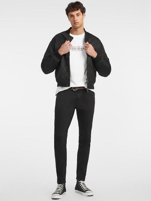 Guess G12 Skinny Jeans Negrii | GUESS-SN30387