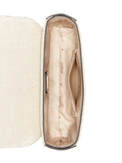Guess G Status Snake-Embossed Mini Crossbody Gri | GUESS-SN28855