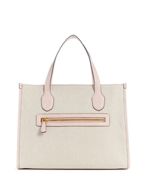 Guess G Status Snake-Embossed Tote Roz | GUESS-SN29427