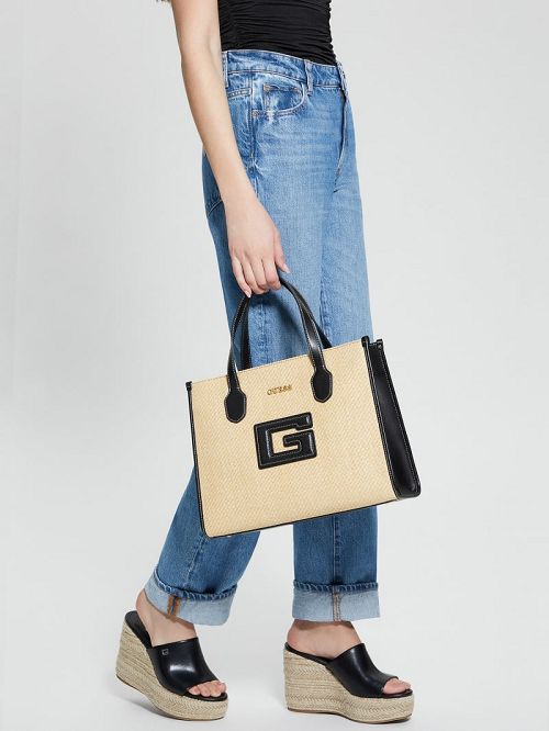 Guess G Status Tote Negrii | GUESS-SN29438
