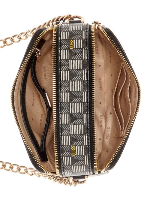 Guess G Wave Camera Crossbody Negrii | GUESS-SN28984
