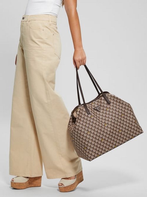 Guess G Wave Large Tote Set Maro | GUESS-SN29363