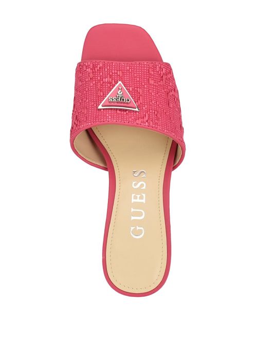 Guess Gables Block Heel Sandals Roz | GUESS-SN29847