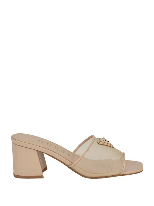 Guess Gables Mesh Mules Bej | GUESS-SN29754
