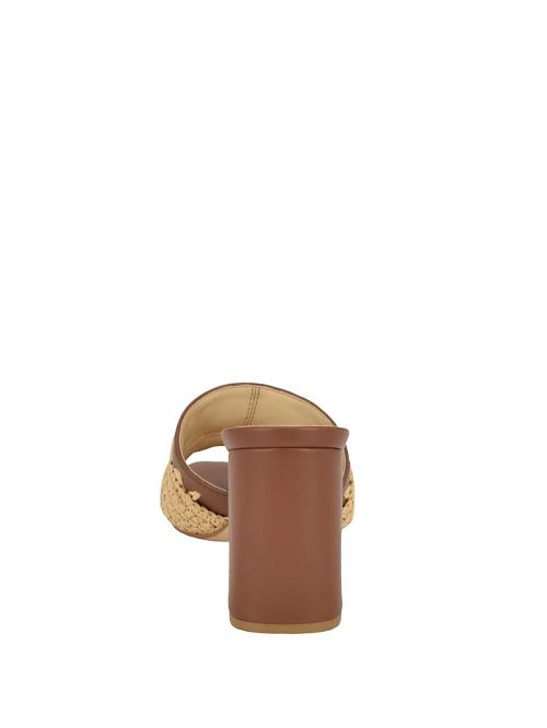 Guess Gellian Woven Mules Bej | GUESS-SN29654