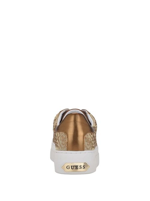Guess Gelsen Rhinestone Logo Low-Top Sneakers Maro | GUESS-SN29528