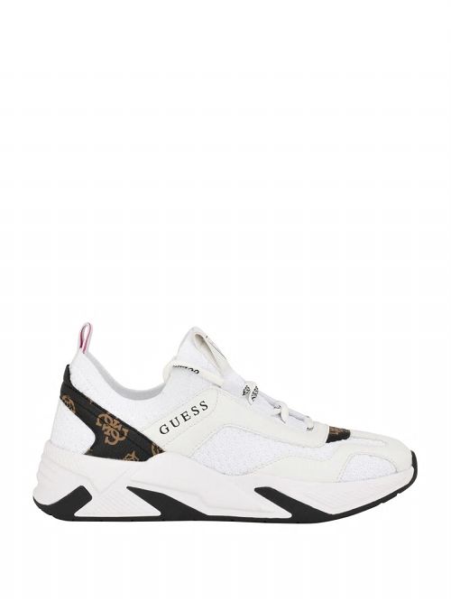 Guess Geniver Knit and Quattro G Sneakers Albi | GUESS-SN29494