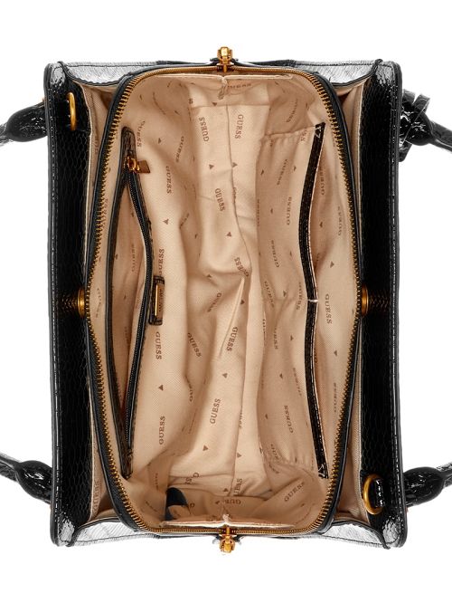 Guess Georgina Girlfriend Satchel Negrii | GUESS-SN29341