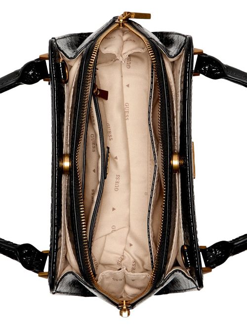 Guess Georgina Small Girlfriend Satchel Negrii | GUESS-SN29340