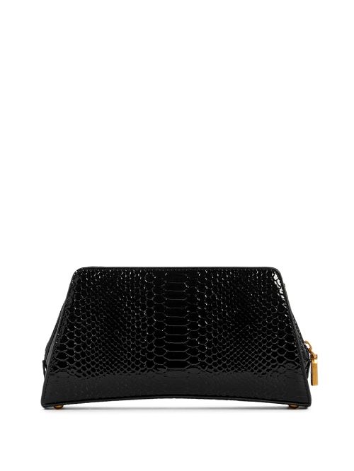 Guess Georgina Top-Zip Crossbody Negrii | GUESS-SN28967